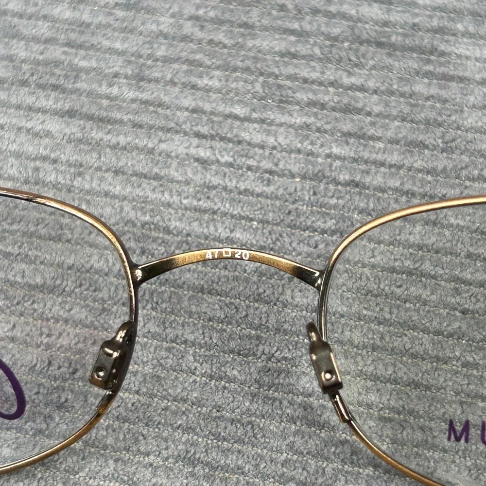 Celebrity by Altair Eyewear Titanium Antique Brown Demi Oval Eyeglass Frames 145